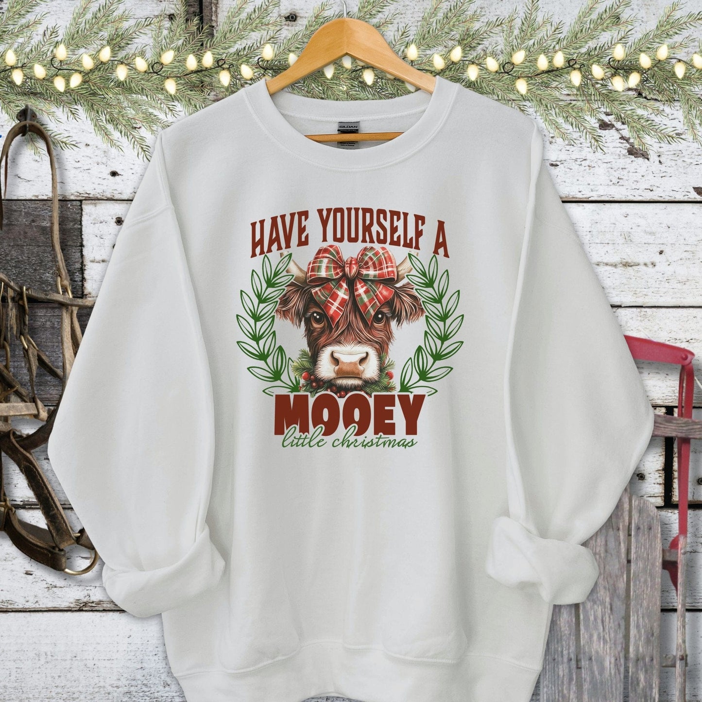 Mooey Little Christmas Shirt