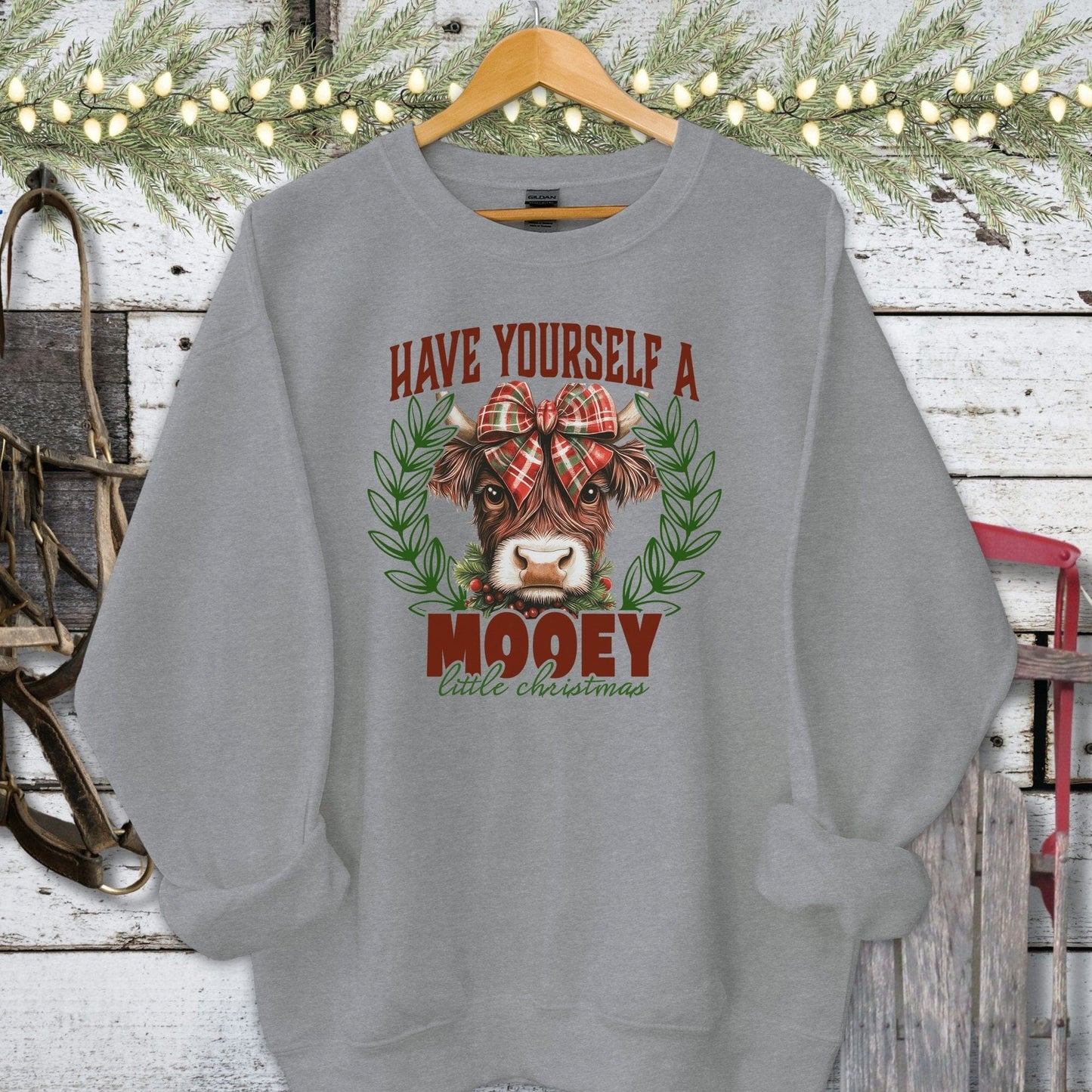 Mooey Little Christmas Shirt