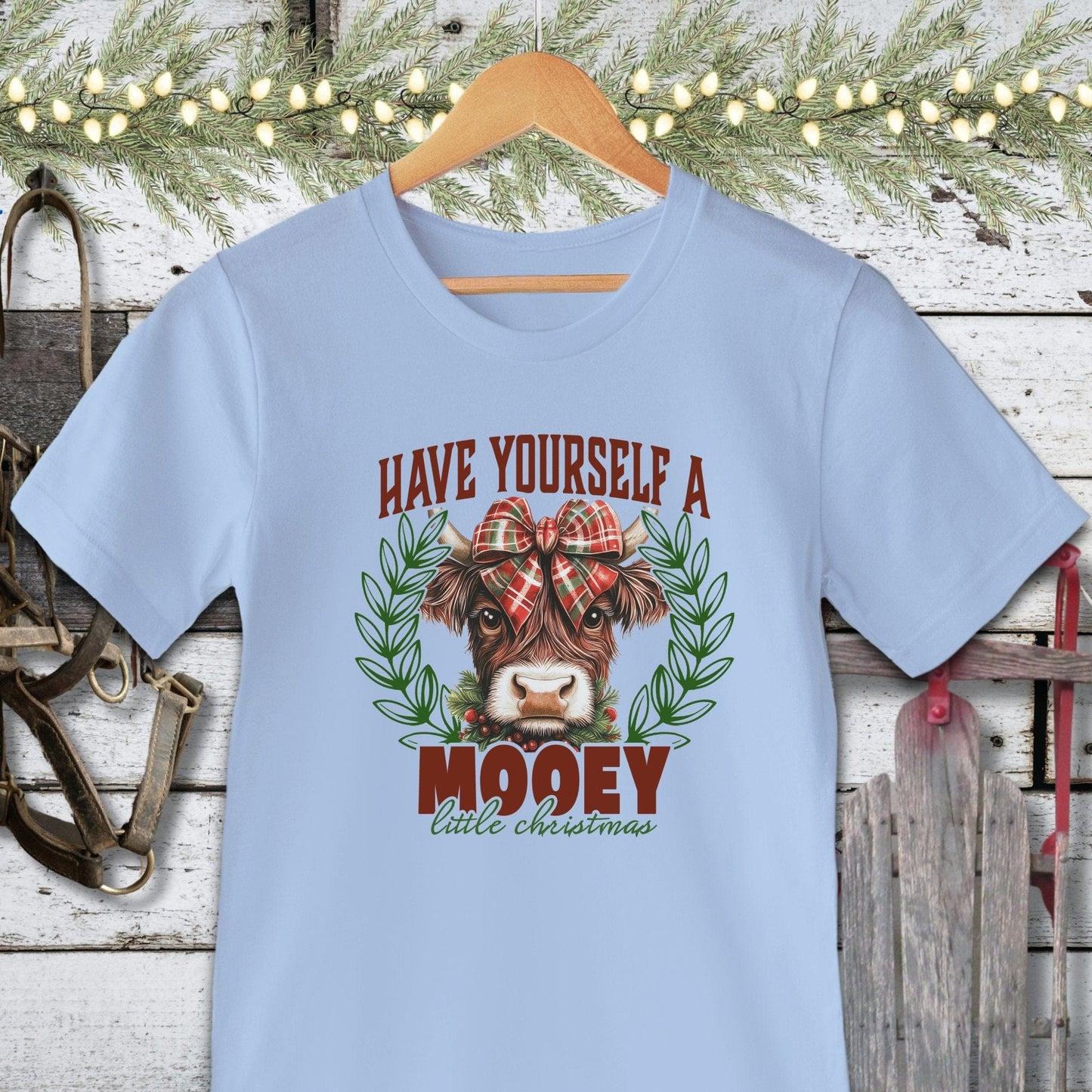 Mooey Little Christmas Shirt