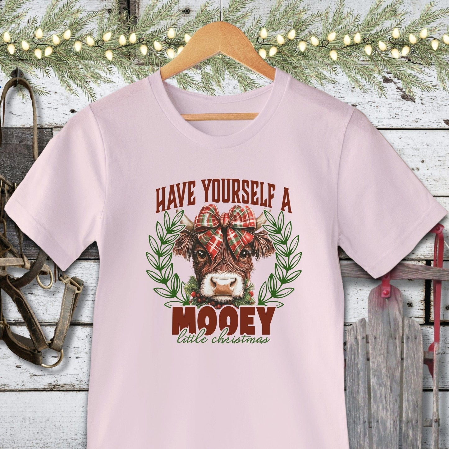 Mooey Little Christmas Shirt