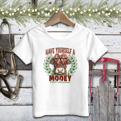 Mooey Little Christmas Youth Shirt