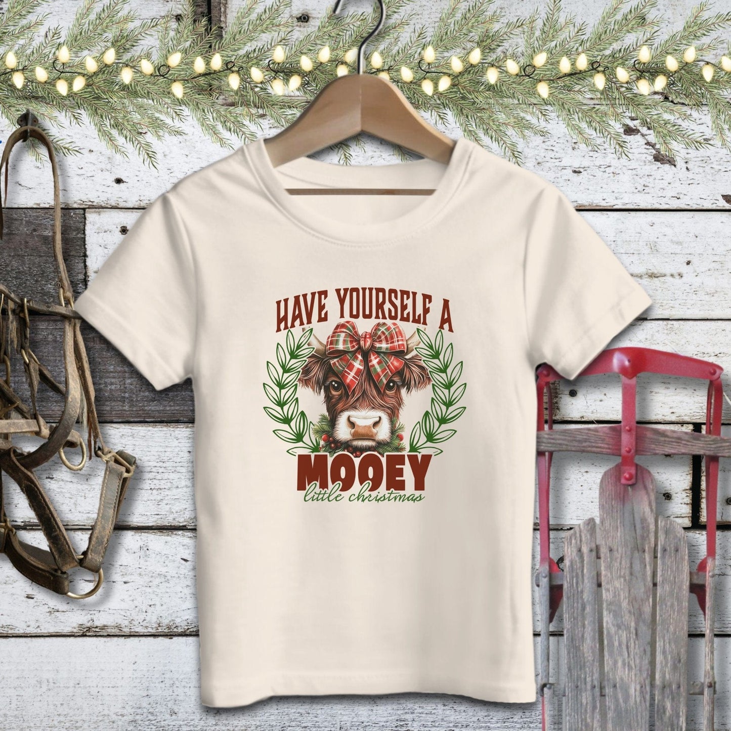 Mooey Little Christmas Youth Shirt