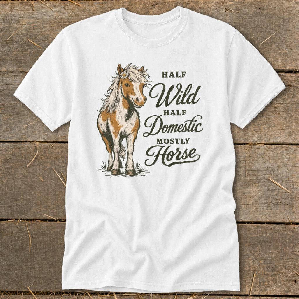 Mostly Horse Classic Tee