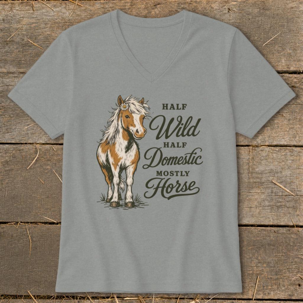 Mostly Horse V-neck