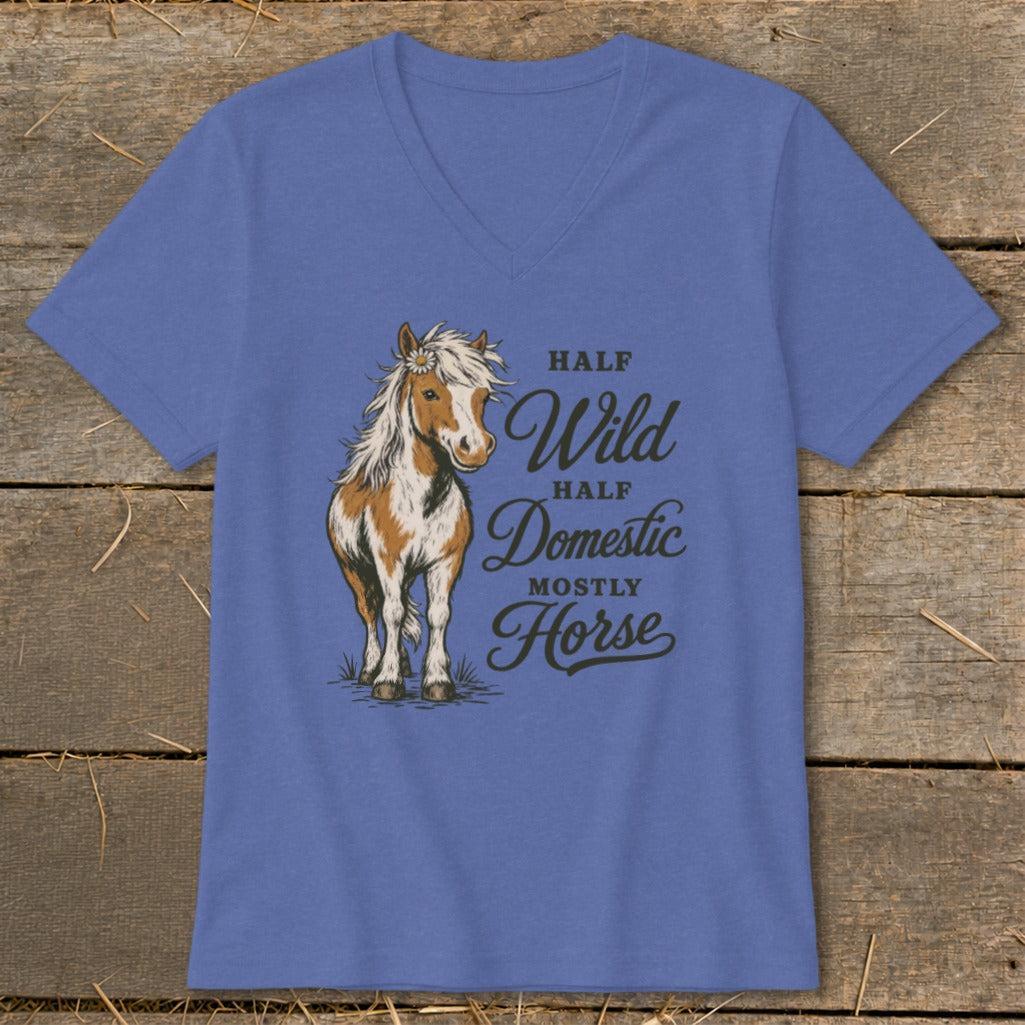 Mostly Horse V-neck