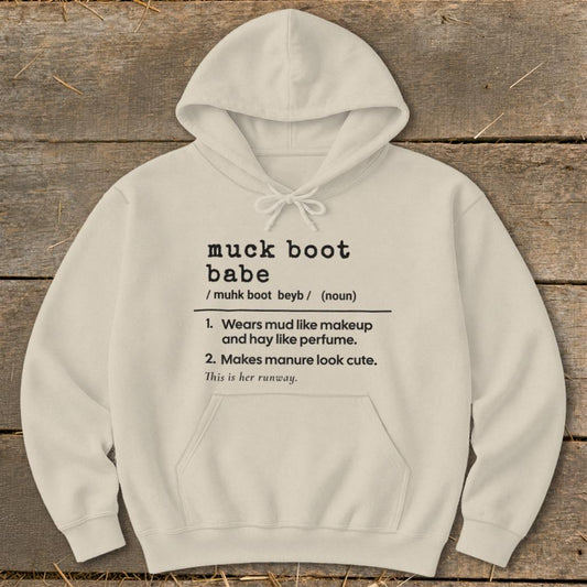 Muck Boot Babe Definition Hoodie - Sand