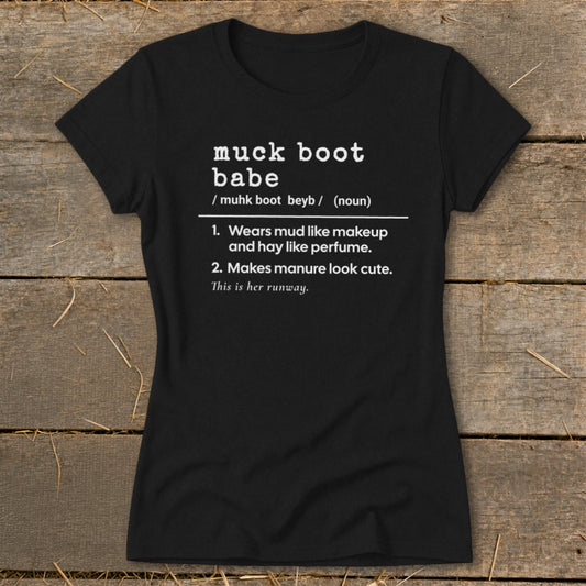 Muck Boot Babe Definition Ladies Tee