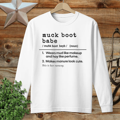 Muck Boot Babe Definition Long Sleeve Tee
