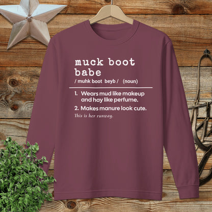 Muck Boot Babe Definition Long Sleeve Tee