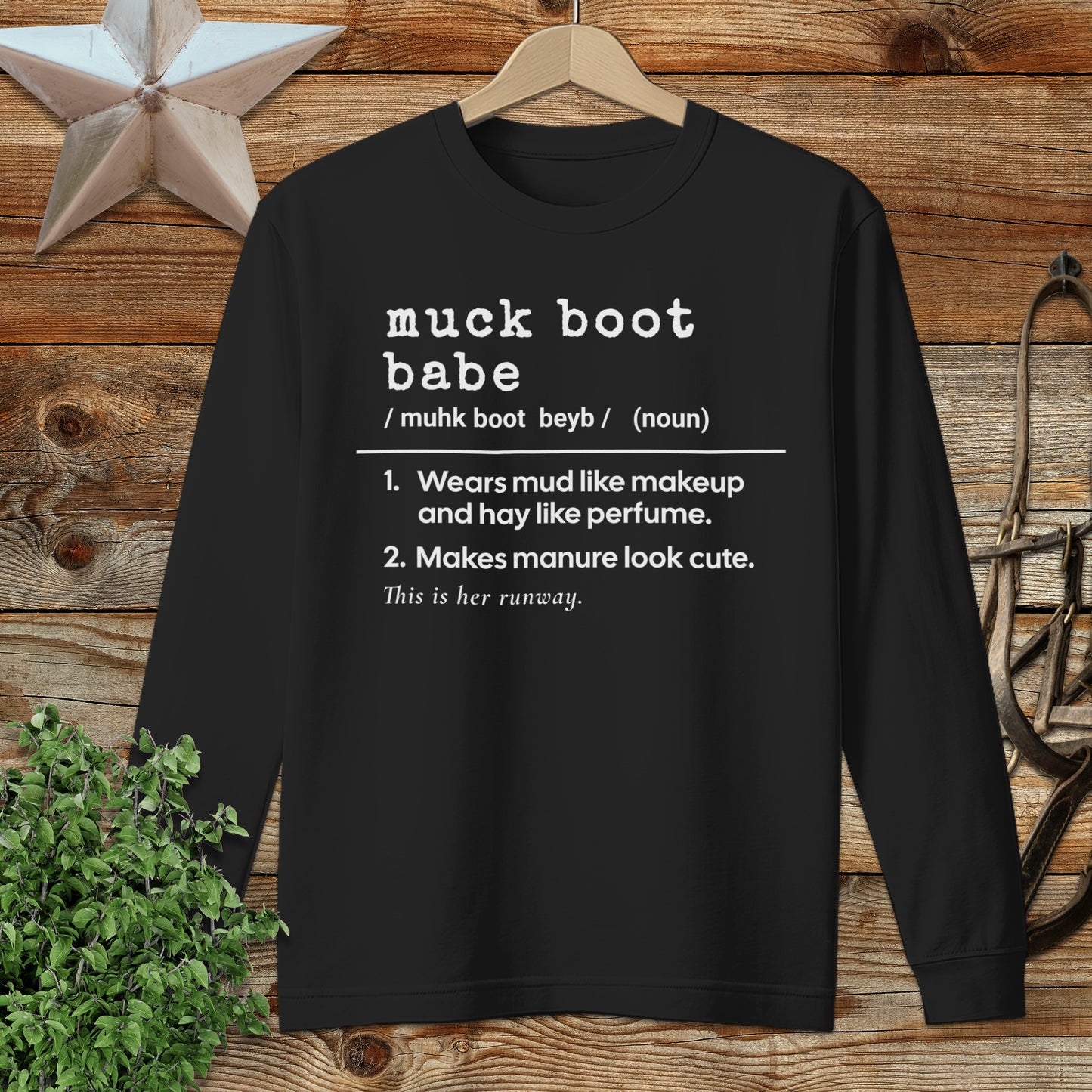 Muck Boot Babe Definition Long Sleeve Tee