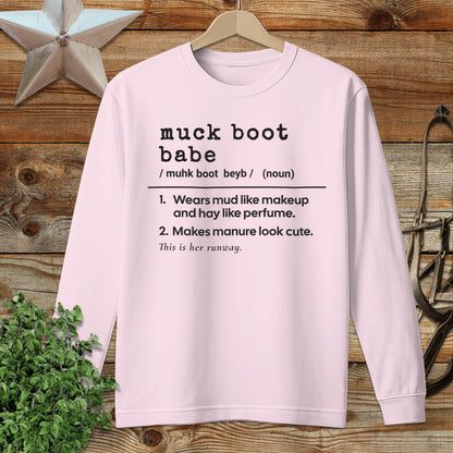 Muck Boot Babe Definition Long Sleeve Tee