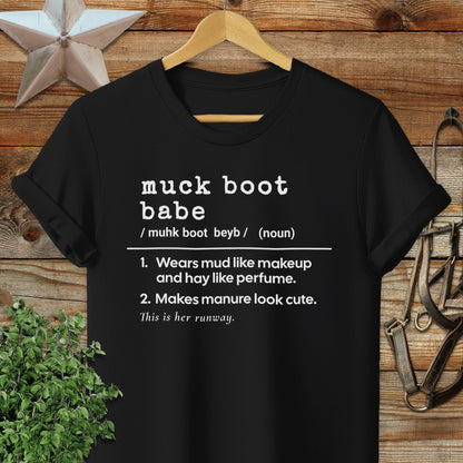 Muck Boot Babe Definition Softstyle Tee