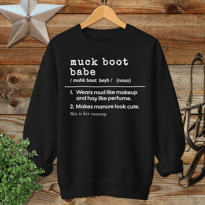 Muck Boot Babe Definition Sweatshirt