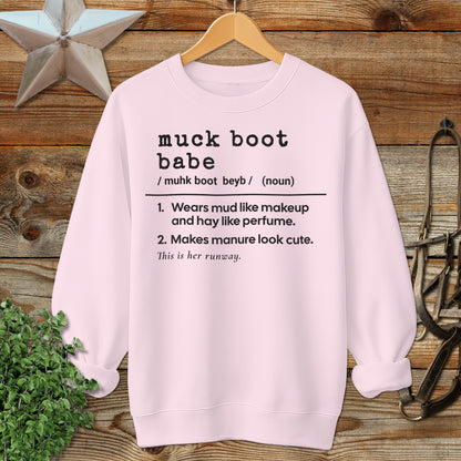 Muck Boot Babe Definition Sweatshirt