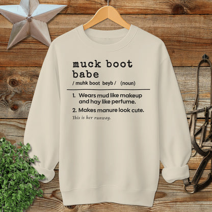 Muck Boot Babe Definition Sweatshirt