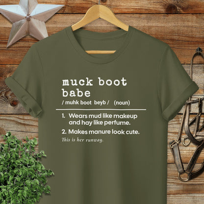 Muck Boot Babe Definition T-shirt