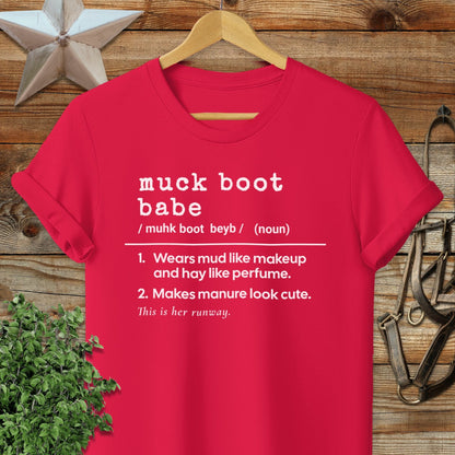 Muck Boot Babe Definition T-shirt