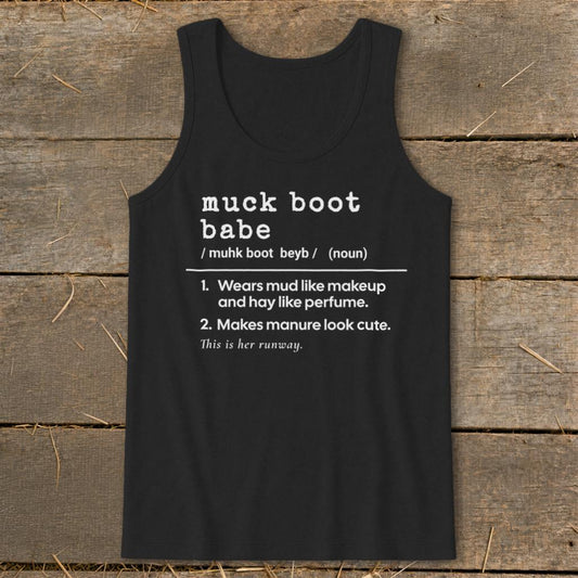 Muck Boot Babe Definition Tank Top - Black