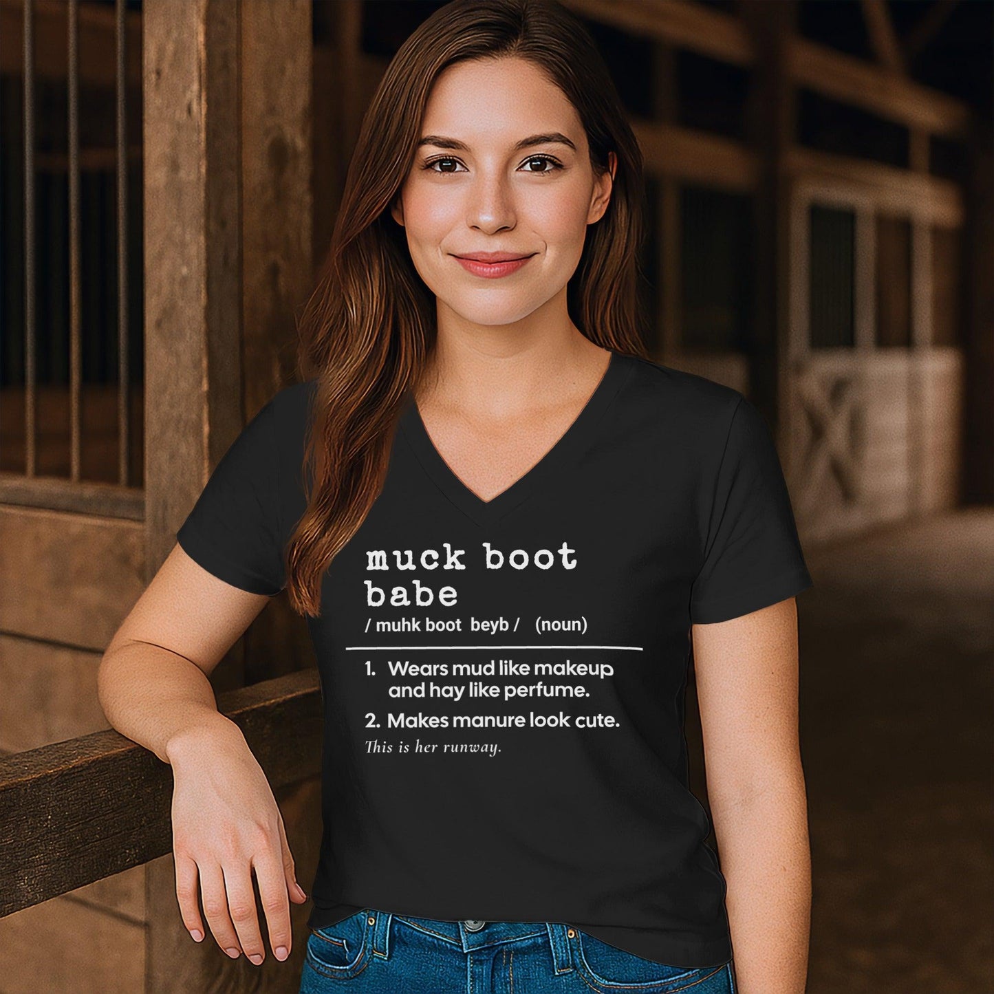 Muck Boot Babe Definition V-neck