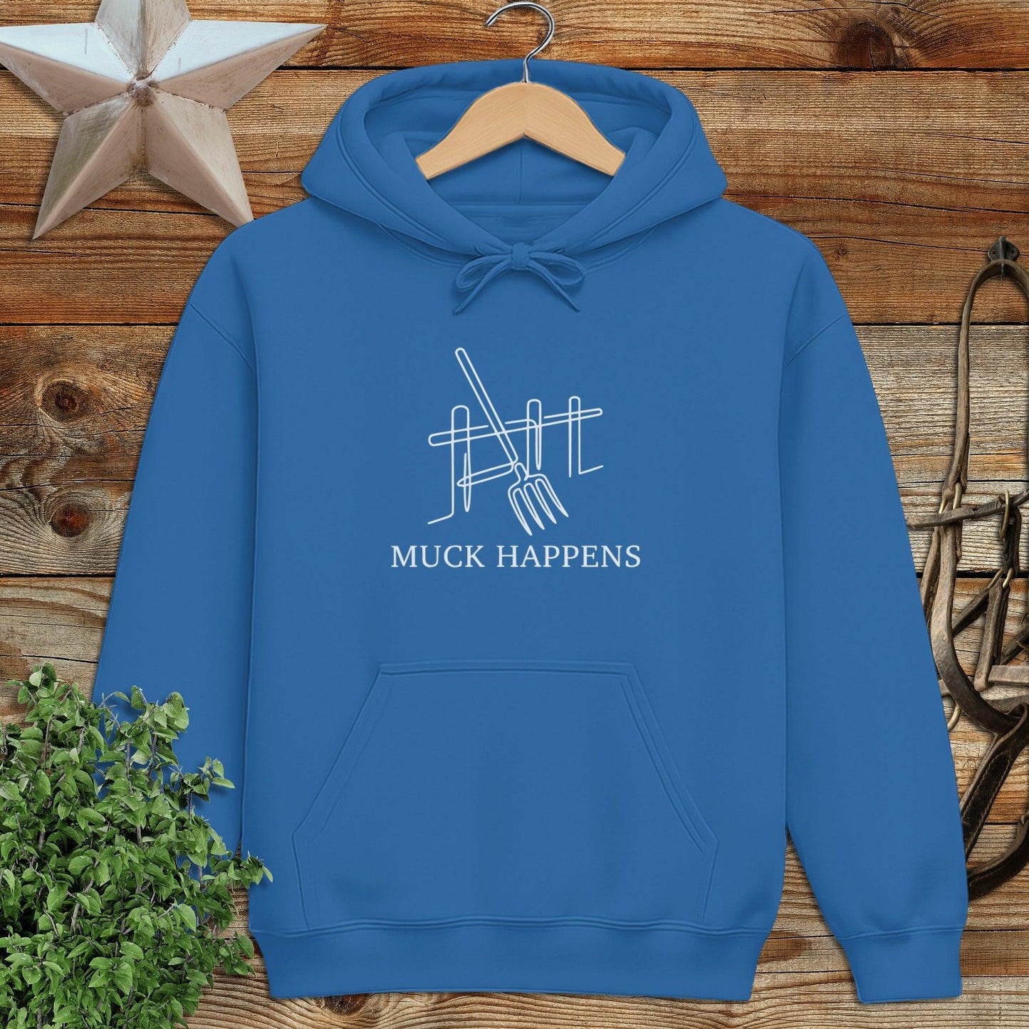 Muck Happens Art Hoodie
