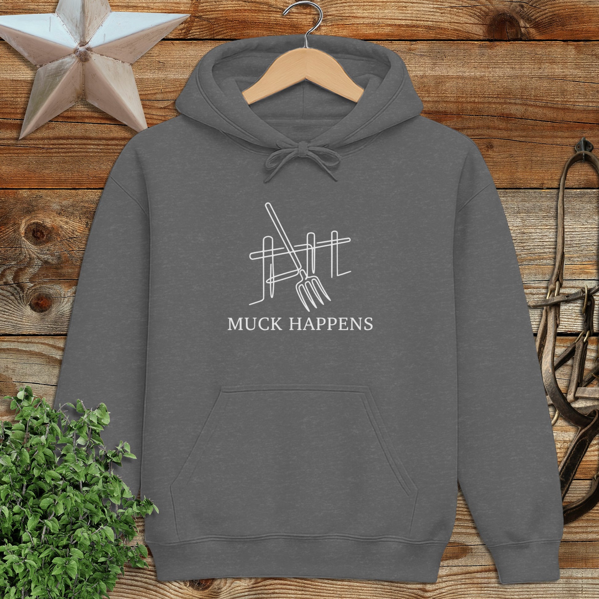 Muck Happens Art Hoodie