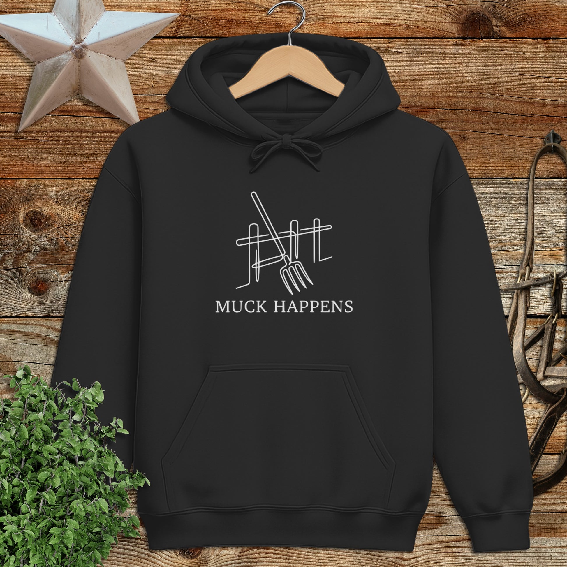Muck Happens Art Hoodie