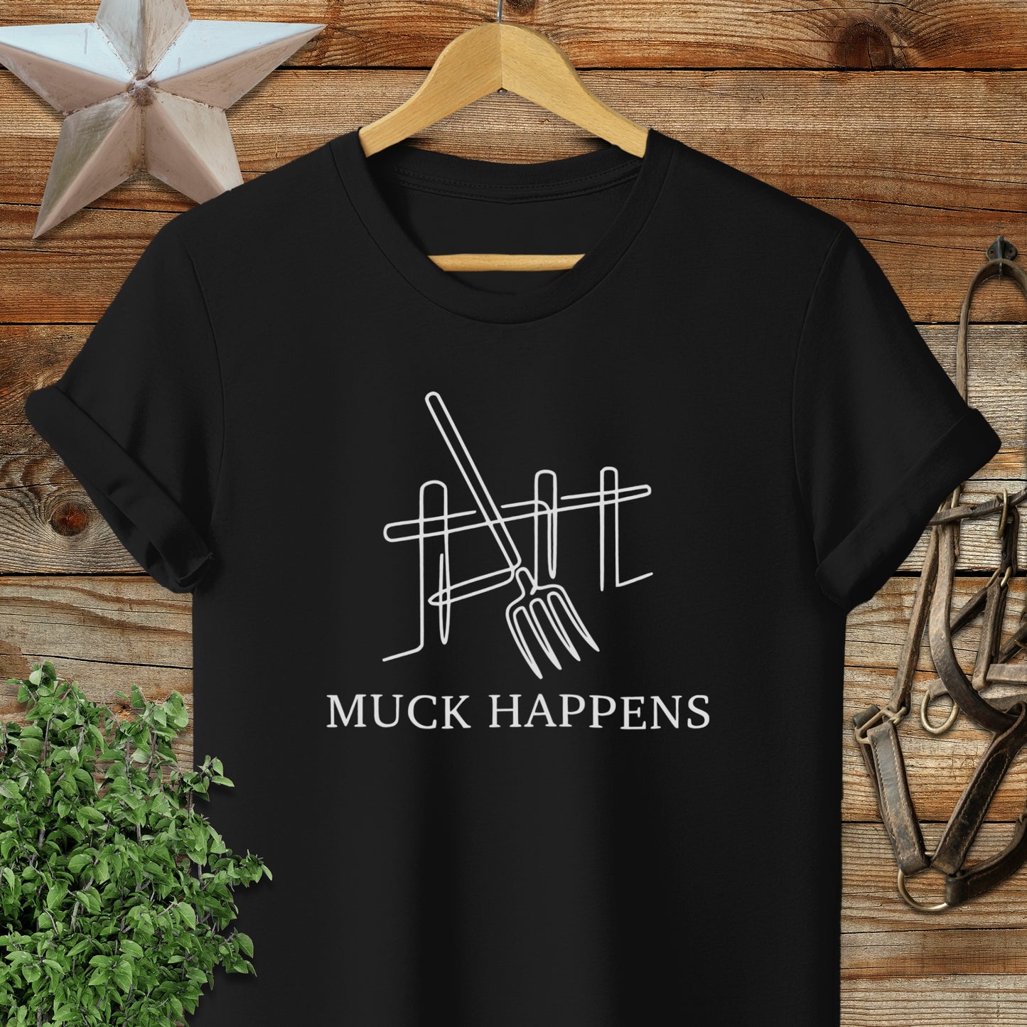 Muck Happens Art T-Shirt