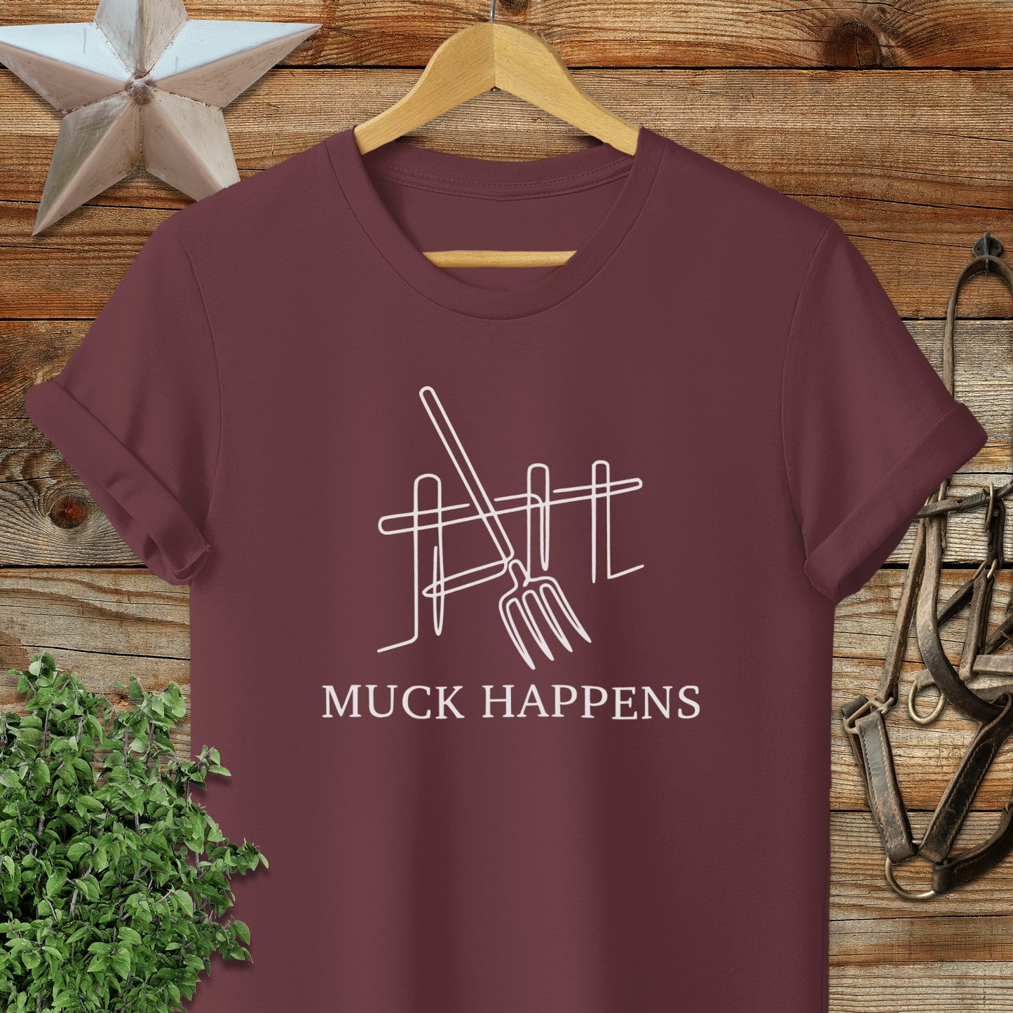 Muck Happens Art T-Shirt