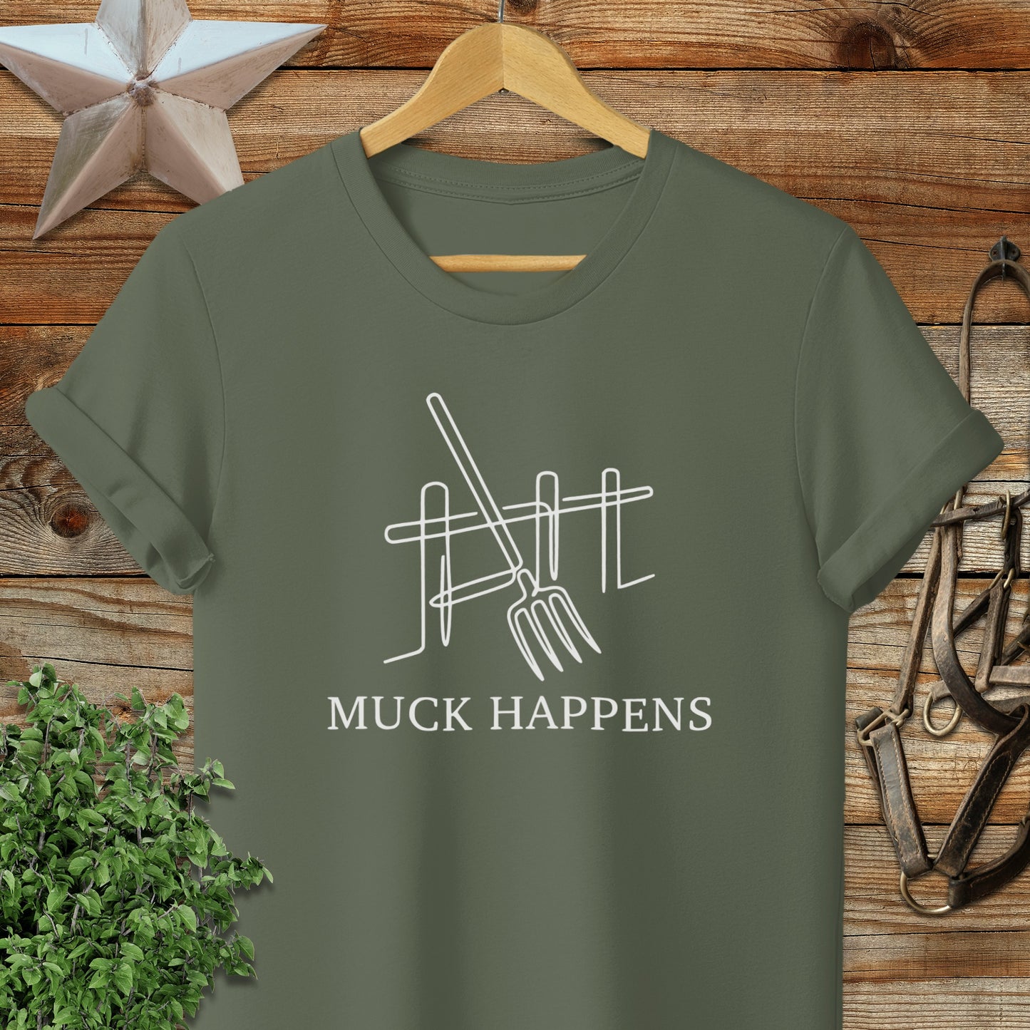 Muck Happens Art T-Shirt