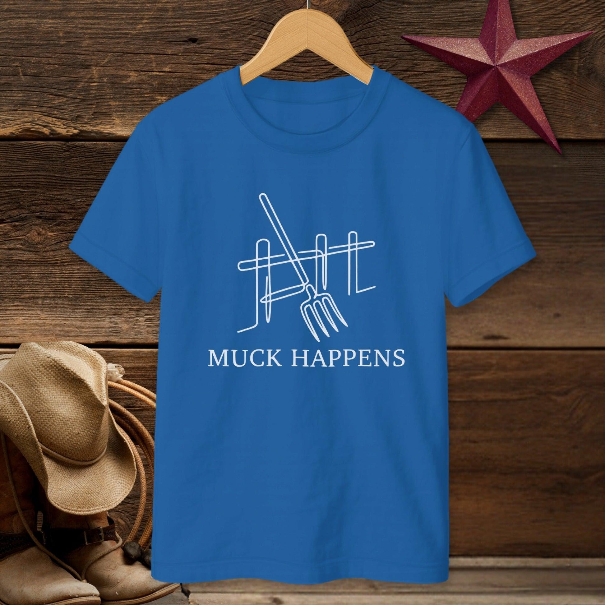 Muck Happens Art T-Shirt (Youth)