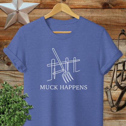Muck Happens Art T-Shirt