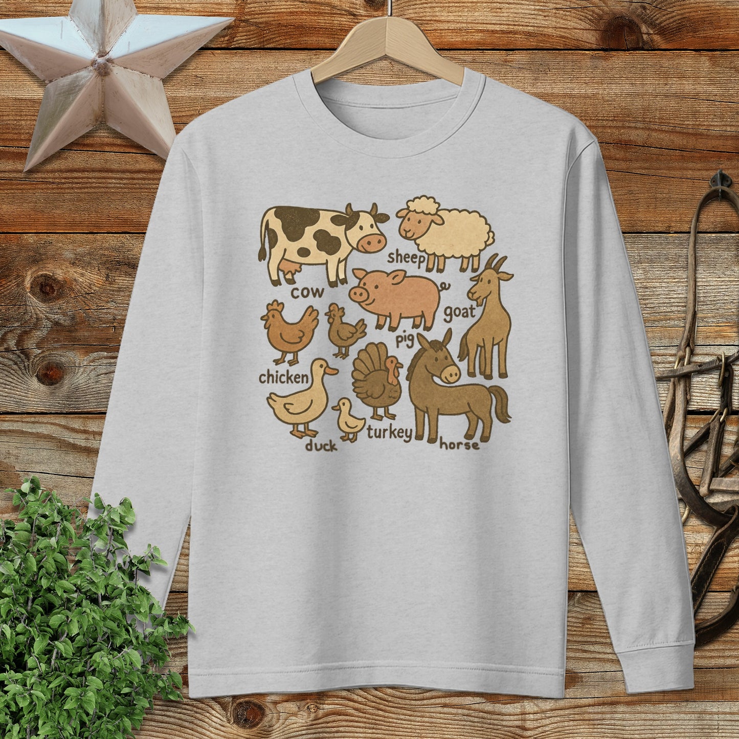 My Farm Friends Long Sleeve Tee