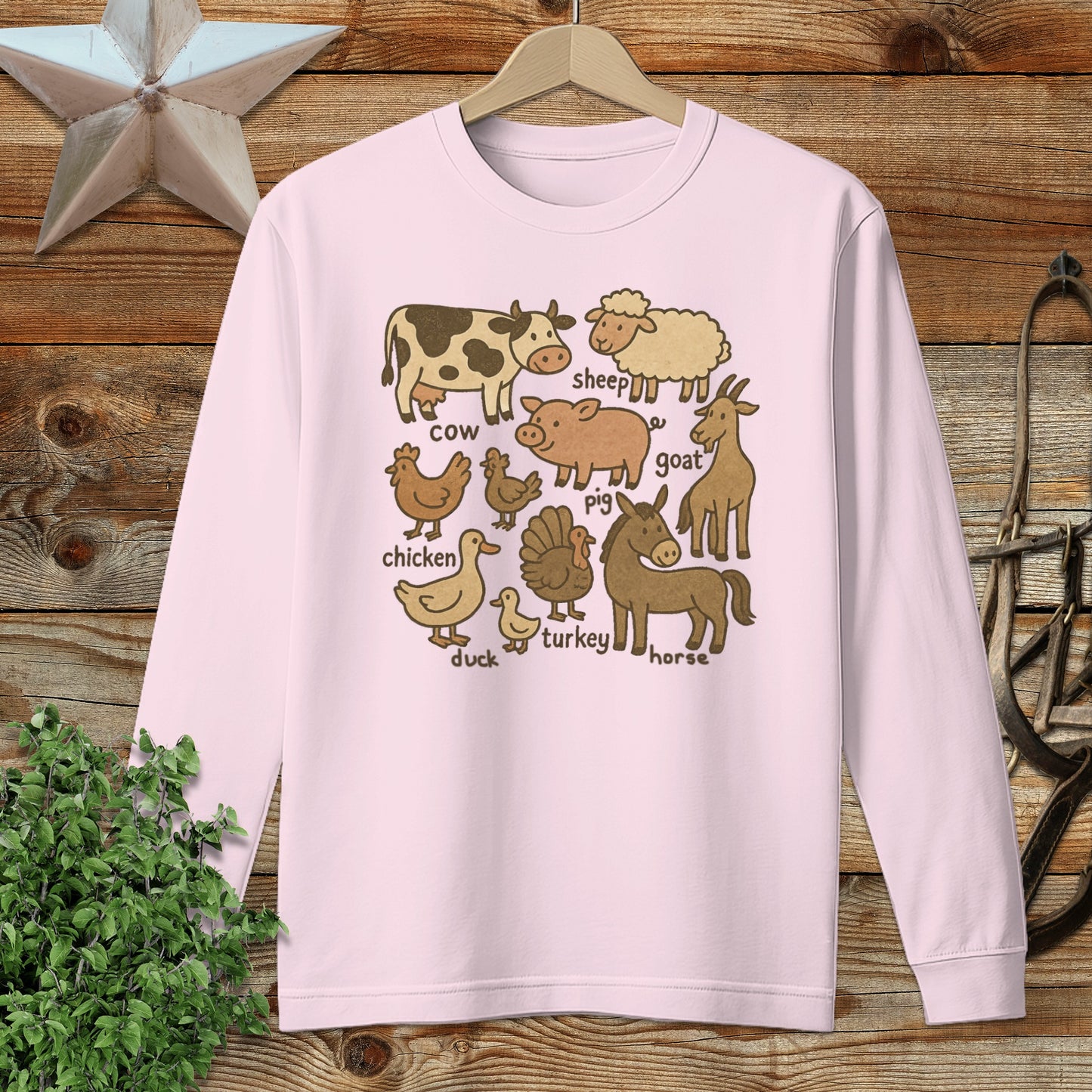 My Farm Friends Long Sleeve Tee