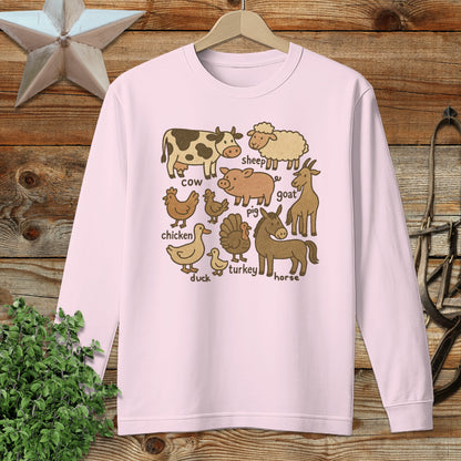 My Farm Friends Long Sleeve Tee