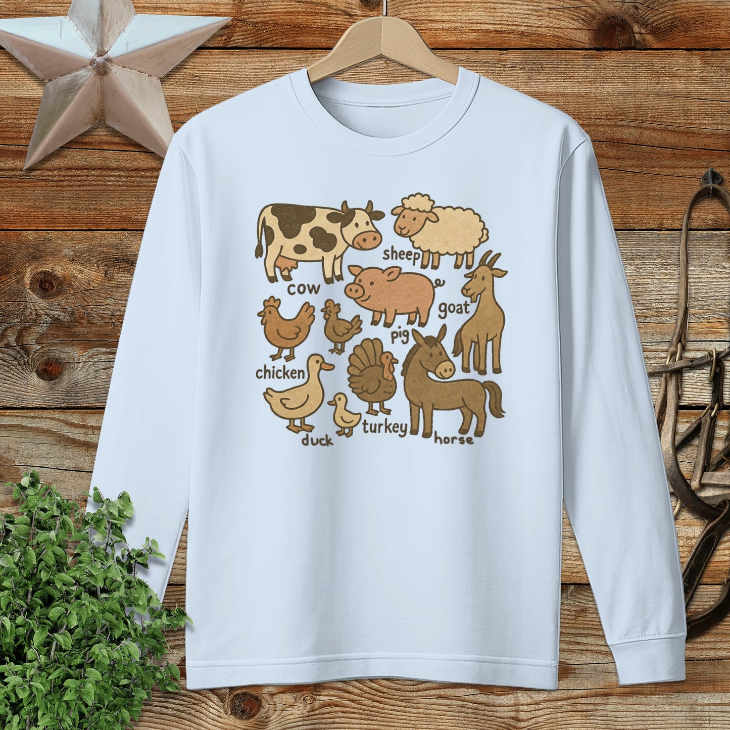 My Farm Friends Long Sleeve Tee