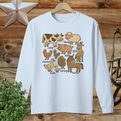 My Farm Friends Long Sleeve Tee