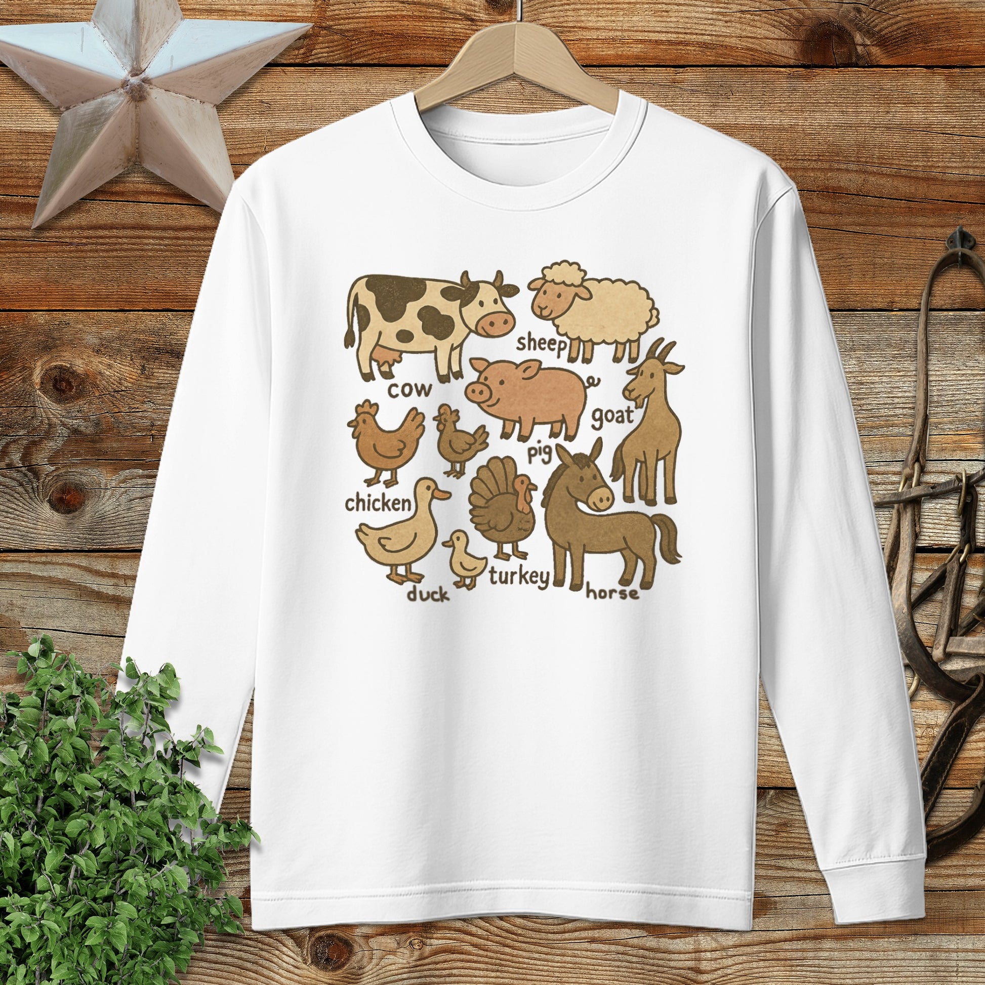 My Farm Friends Long Sleeve Tee