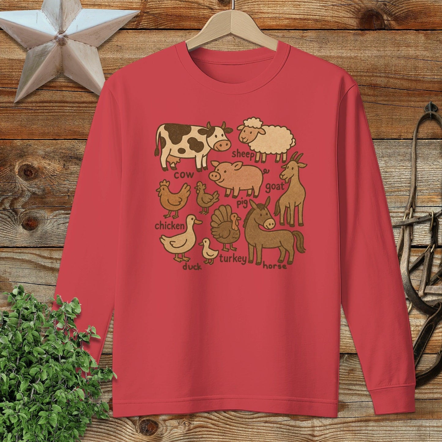 My Farm Friends Long Sleeve Tee
