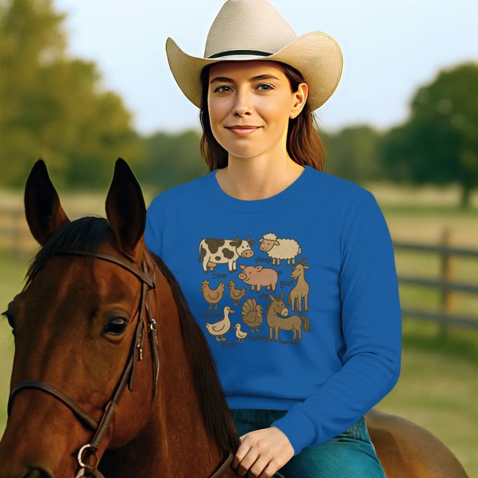 My Farm Friends Long Sleeve Tee