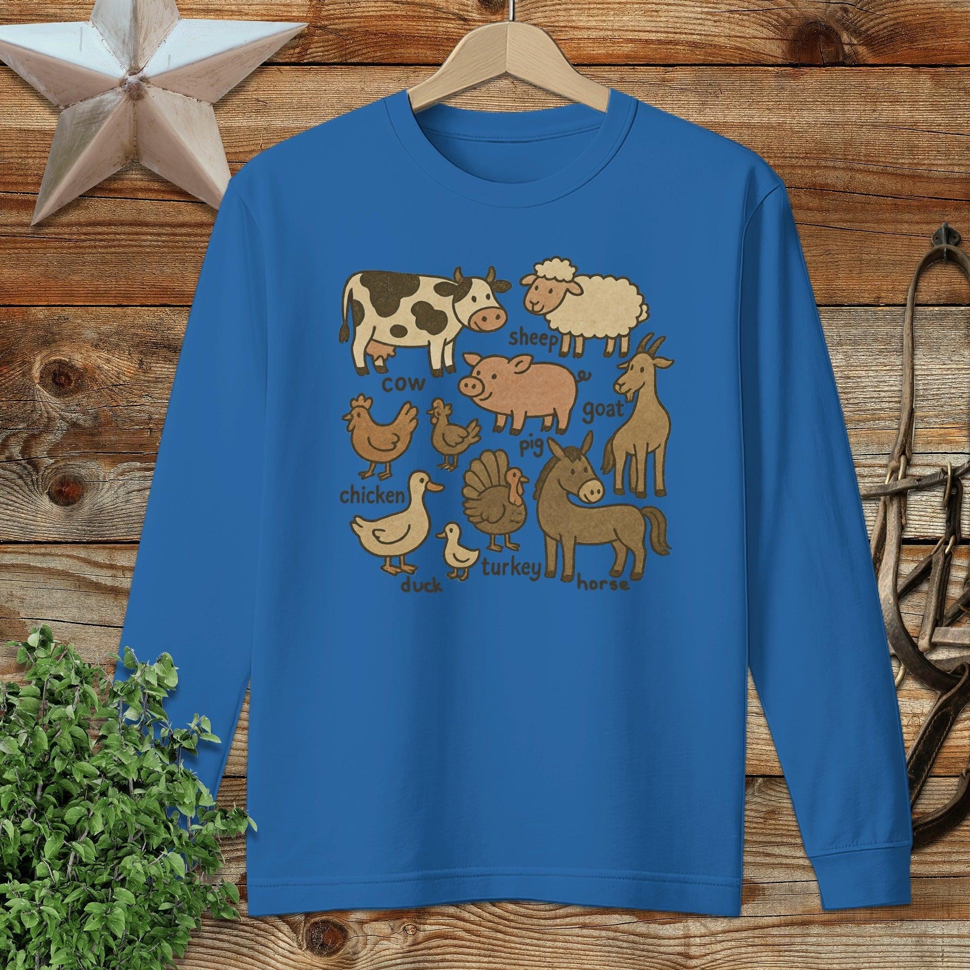 My Farm Friends Long Sleeve Tee