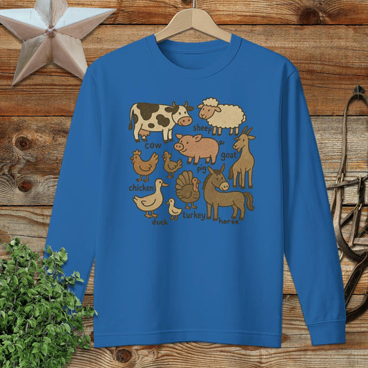 My Farm Friends Long Sleeve Tee