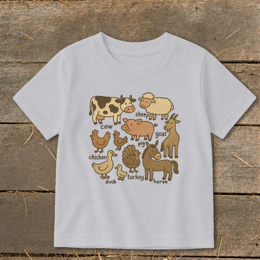 My Farm Friends Toddler Tee