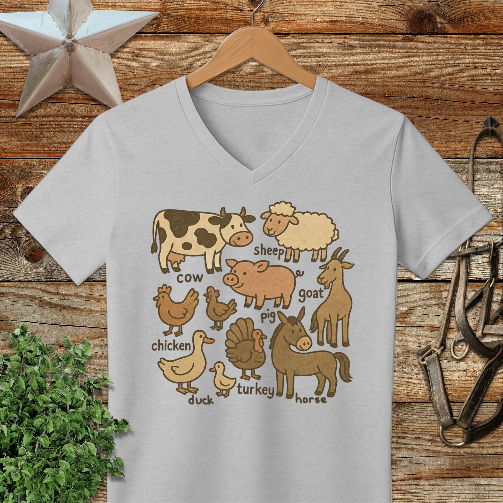 My Farm Friends V-neck