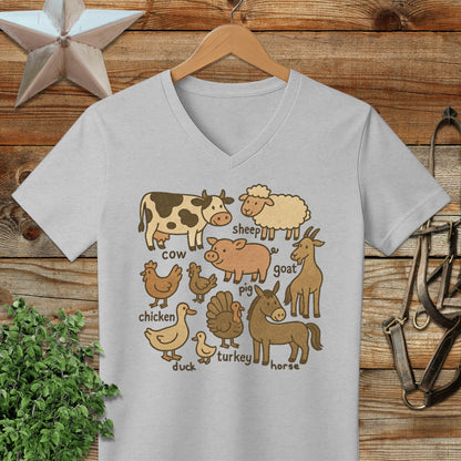 My Farm Friends V-neck