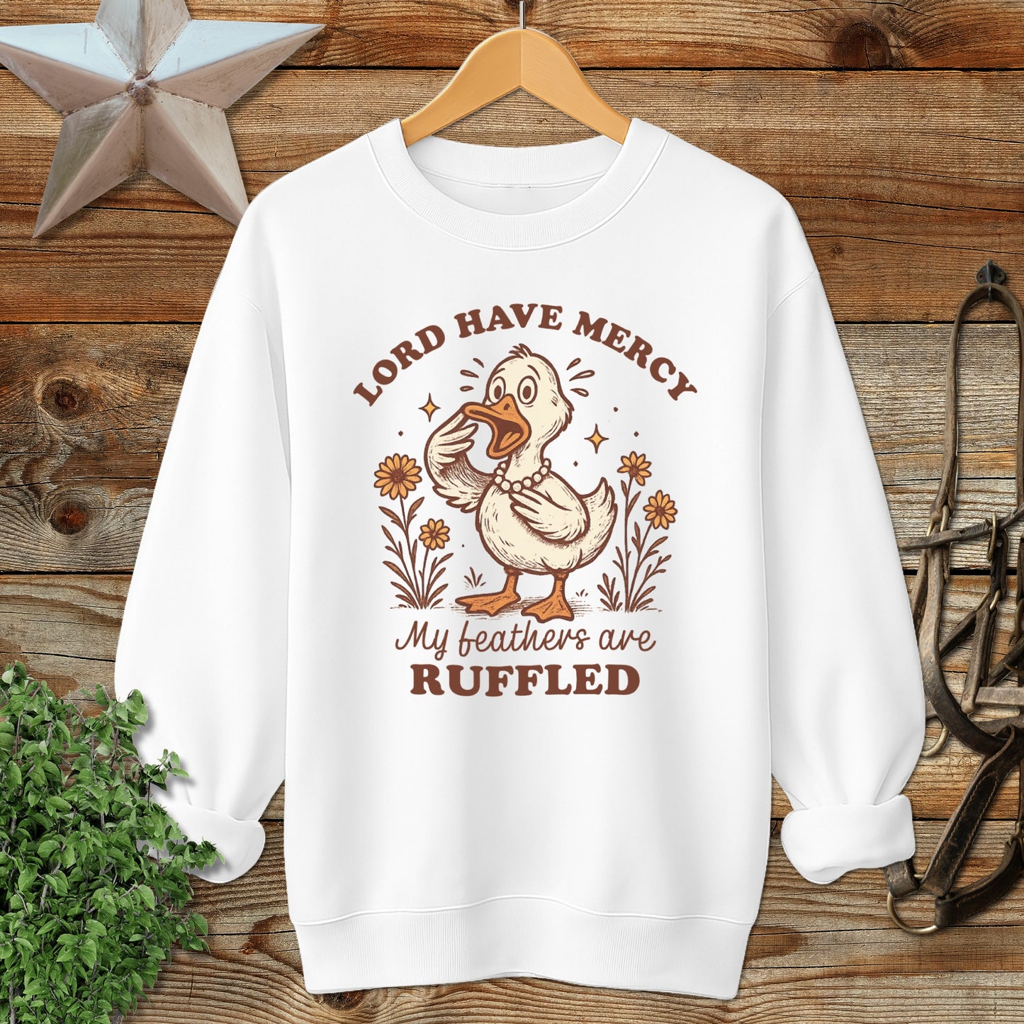 My Feathers are Ruffled Sweatshirt