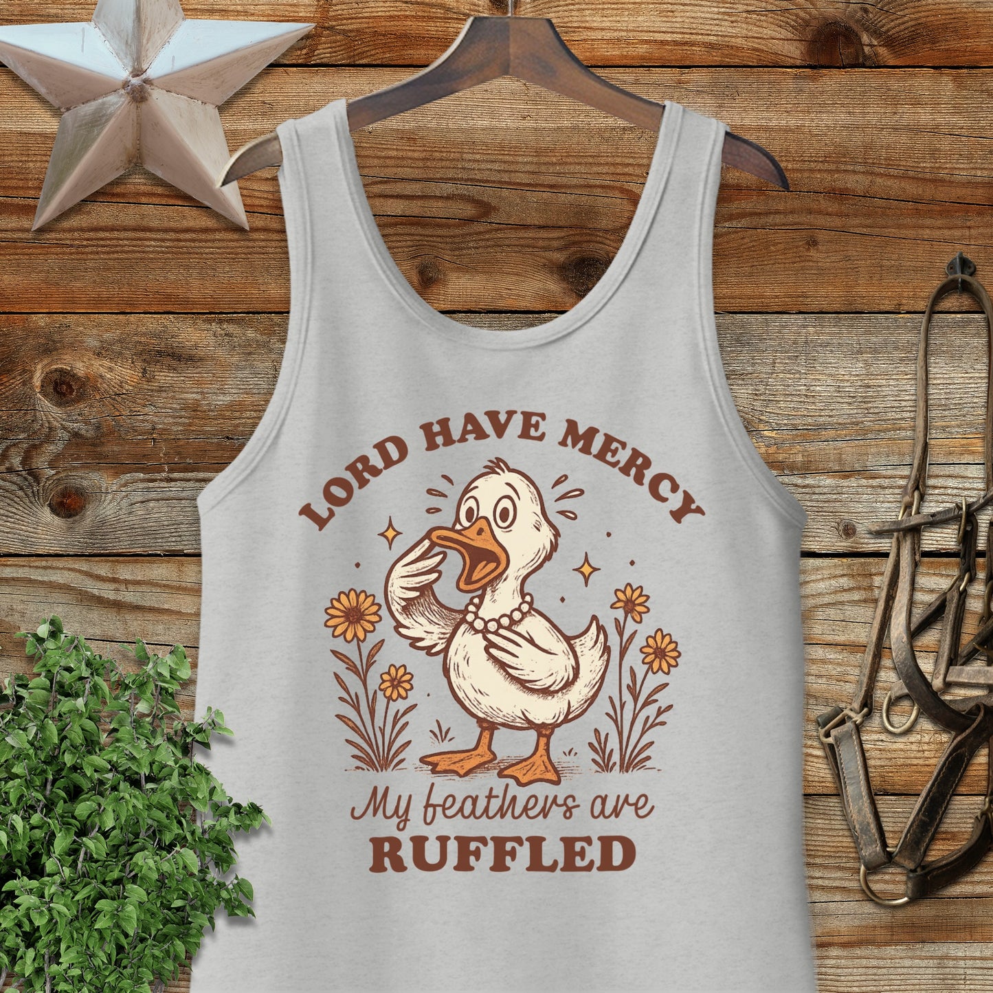 My Feathers are Ruffled Tank Top