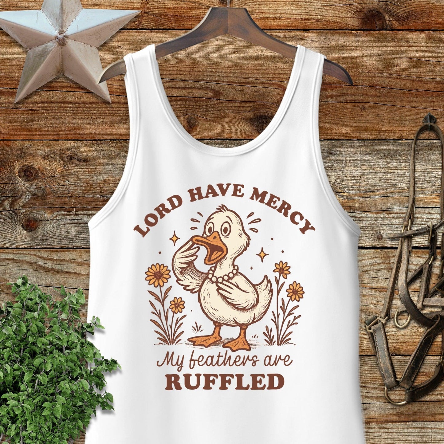 My Feathers are Ruffled Tank Top