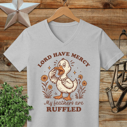 My Feathers are Ruffled V-neck