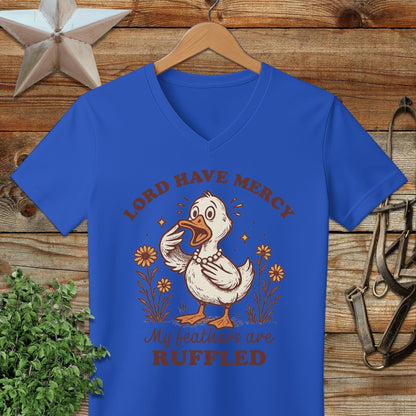 My Feathers are Ruffled V-neck