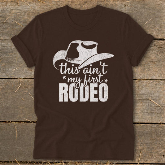 My First Rodeo Softstyle Tee - Chocolate